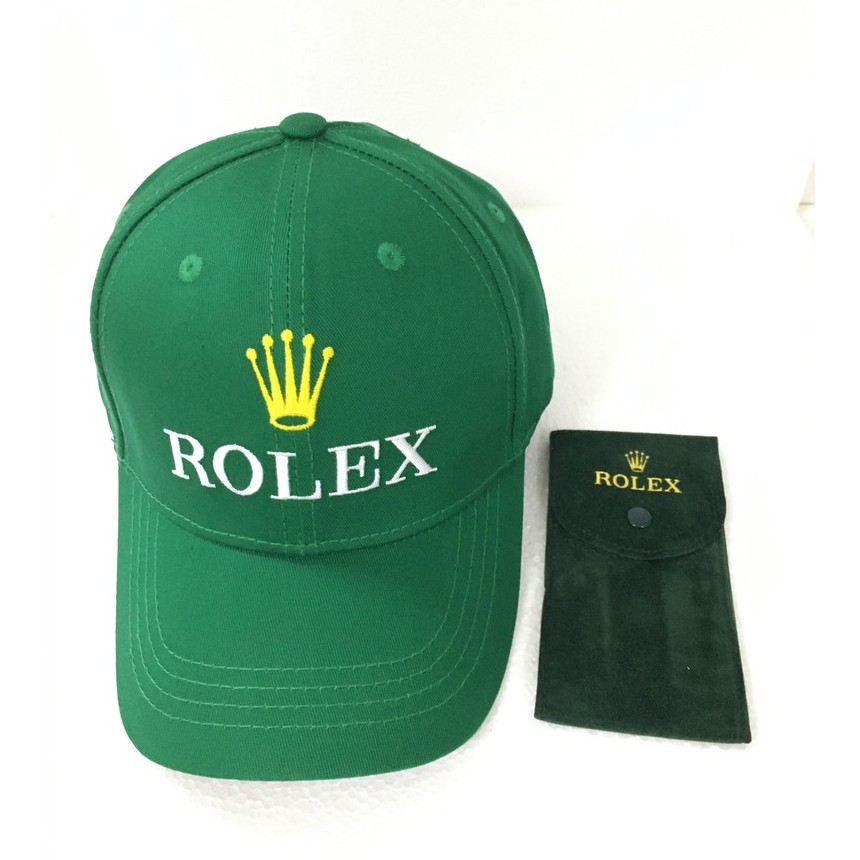 Kit Boné/chapéu e porta relógio e joias Rolex