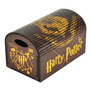 Caixa Baú Ripado Harry Potter MDF - Organizador Porta Joias Decoração Criativa em Oferta na Shopee