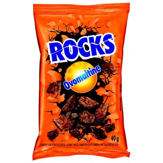 Chocolate Granulado flocos crocantes pacote 40g - Ovomaltine Rocks