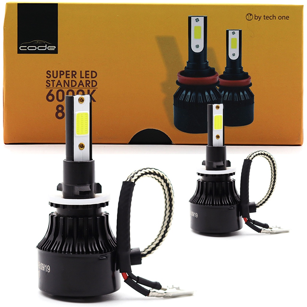 Lâmpada Led H27 Techone 6000k 12v 3000 Lúmens em Oferta na Shopee