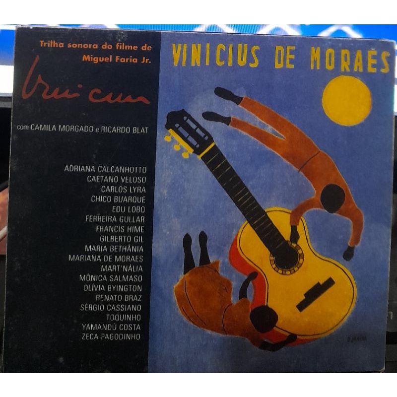 CD-TSO-FILME-VINICIUS-VINICIUS DE MORAES-DIGIPACK-CONSERVADO