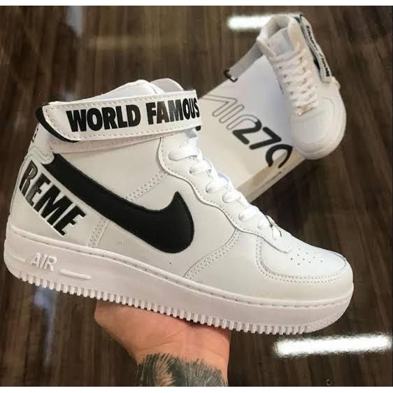 nike botinha branco