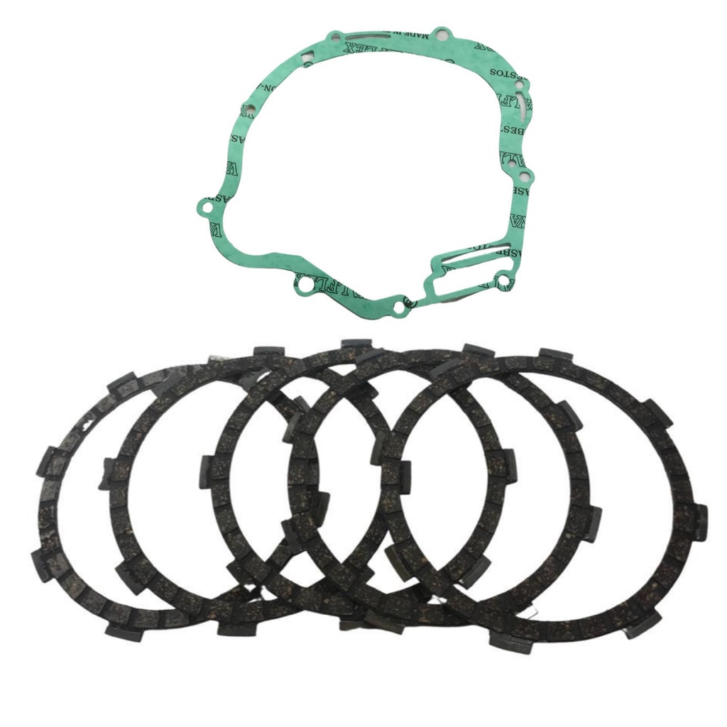 DISCO EMBREAGEM + JUNTA TAMPA YAMAHA YBR 125 2000 ATÉ 2008