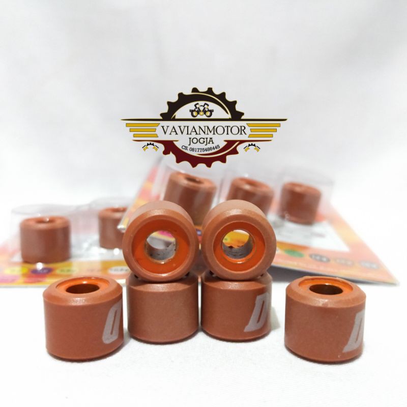Roller Racing Daytona 9gr 10gr Original Beat Scoopy Vario Spacy FI ESP 1 Conjunto 6pcs Código 3636