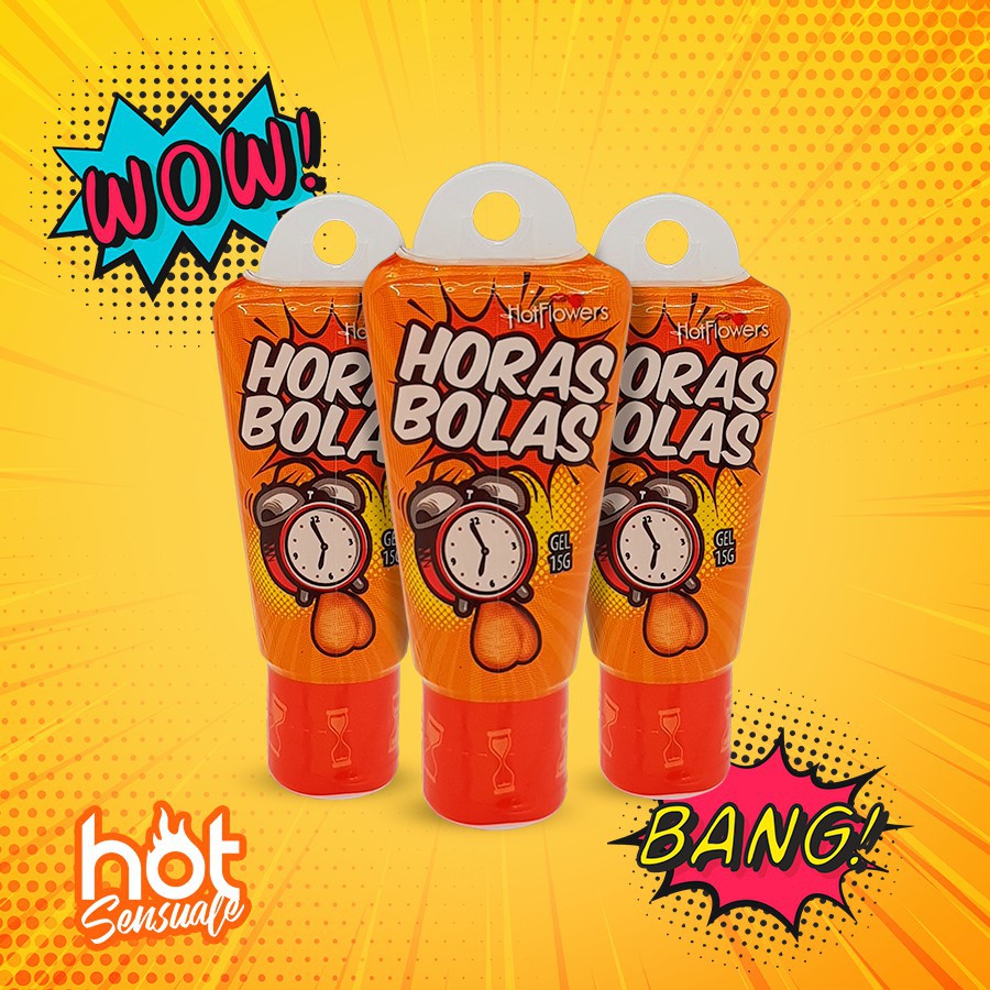 HORAS BOLAS PROLONGADOR DE EREÇÃO 15G LINHA BRASILEIRINHOS HOT FLOWERS ...