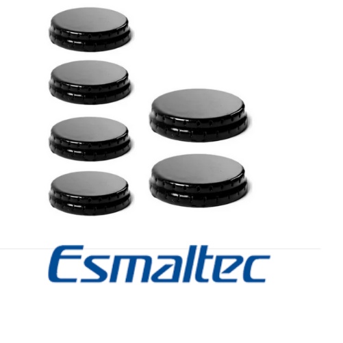 6 Tampas Espalhadores Boca de Fogão Esmaltec Ágata, 4 Pequenas 2 Grandes — R$ 21,90 em Shopee
