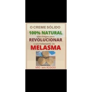 Creme sólido/Sabonete para MELASMA/manchas