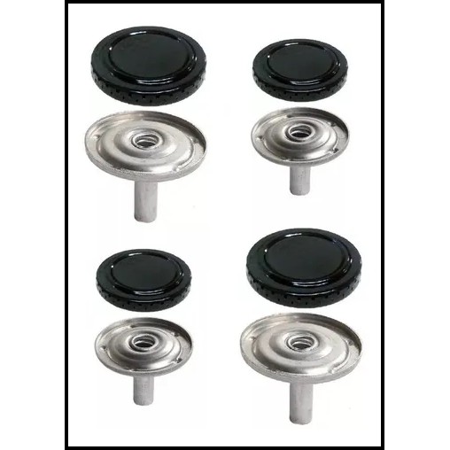 Kit Completo Fogão Atlas Mônaco Espalhador Tampinhas com Queimador 4 Bocas