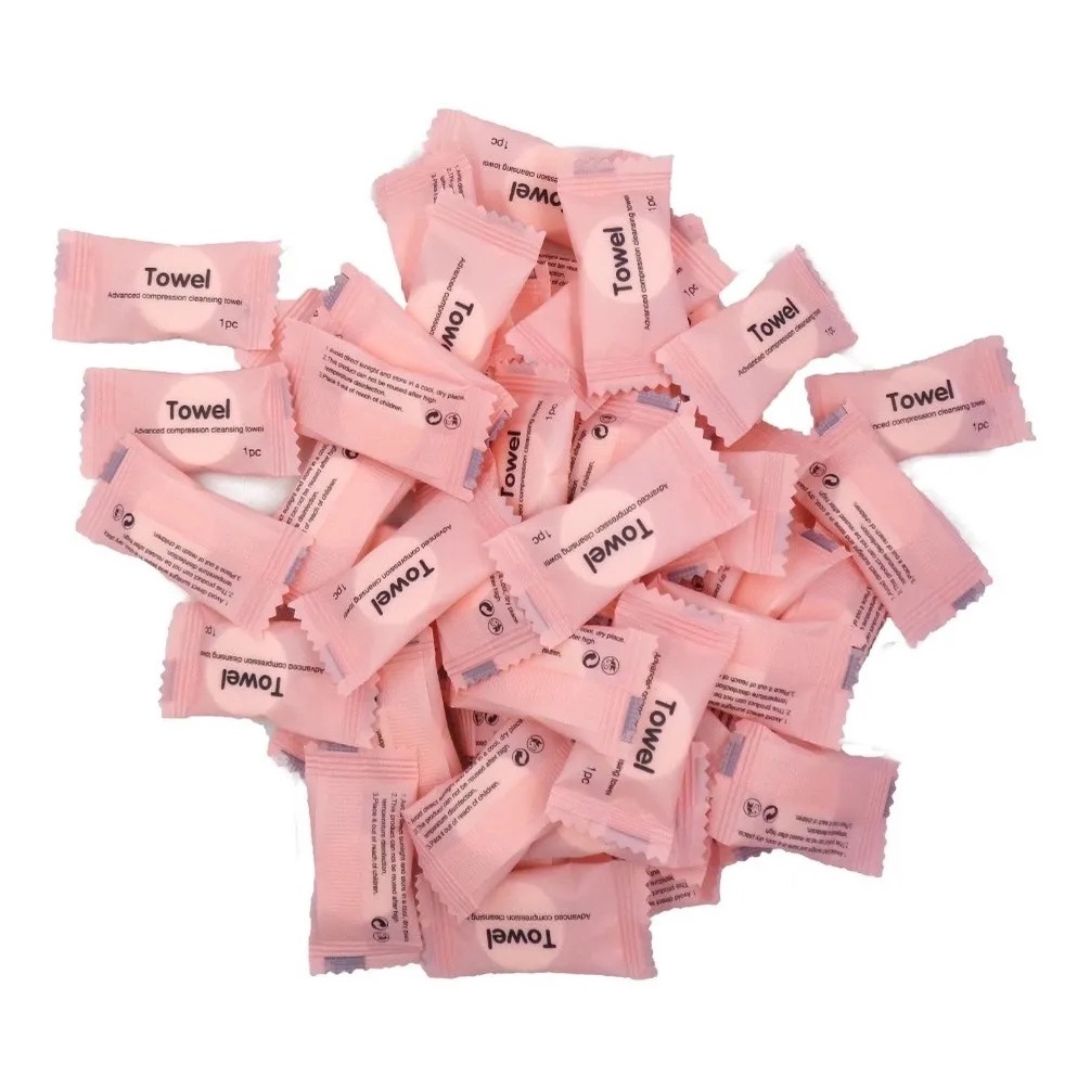 100u Toalha Desidratada P/ Tratamentos Estéticos Descartável em Oferta na Shopee