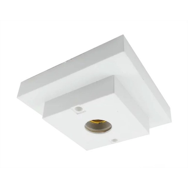Plafon Quadrado Interneed E-27 JS