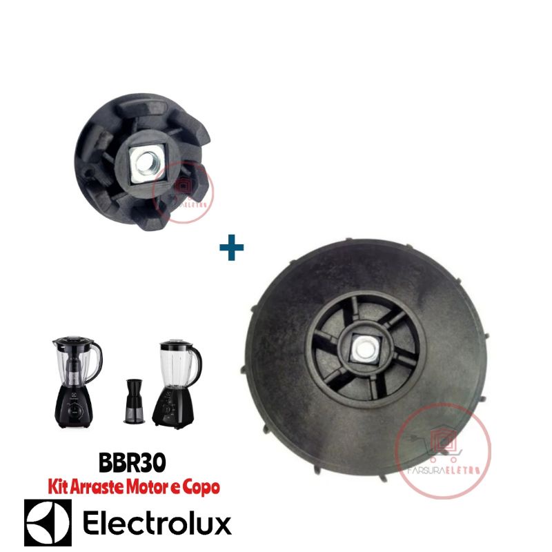 Arraste do Motor e do Copo Liquidificador Electrolux BBR30
