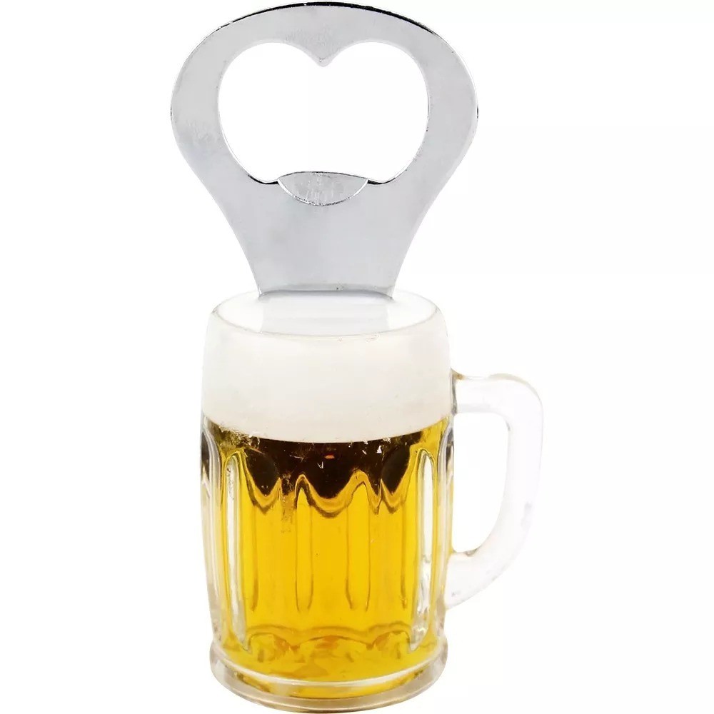 Kit 10 a 30 Abridor De Garrafas Caneca De Chopp Com Imã - OFERTA em Oferta na Shopee