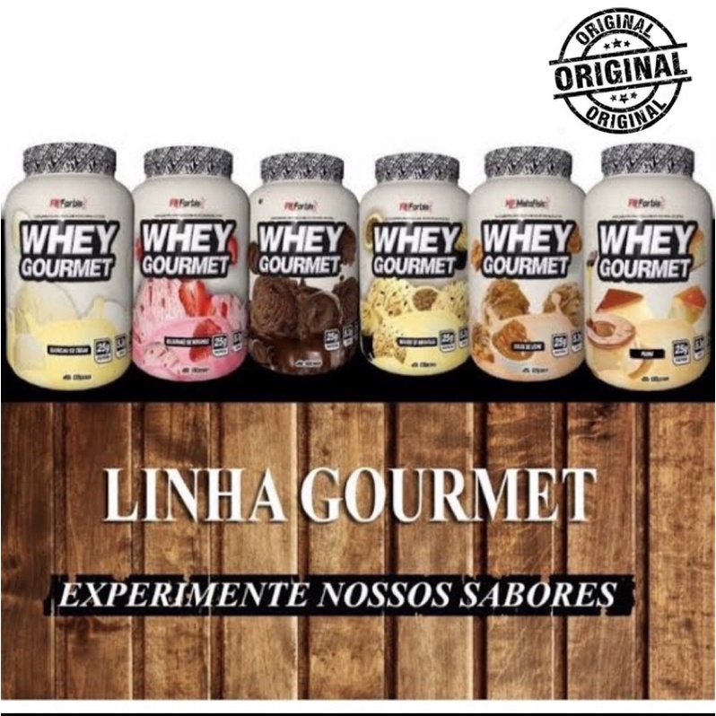 Whey Protein Gourmet Gr Fn Forbis Original Escorrega O Pre O