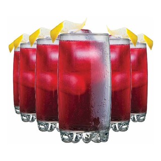 Jogo de Copos de Vidro Riviera Long Drink Para Água e Suco 385ml 6 Pcs - Ruvolo em Oferta na Shopee