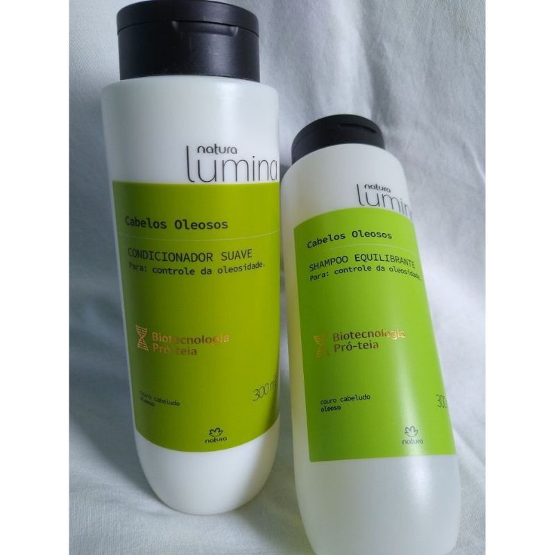 Shampoo ou Condicionador Natura Lumina Cabelos Oleosos 300 ml | Shopee  Brasil