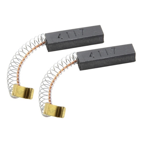 2 Carvão Escova P/ Motor Máquina Arremate Cortar Linha Fio