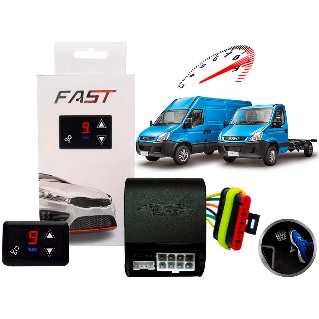 Modulo Tury Fast Acelerador Eletronico Iveco Daily 2011 a 2019