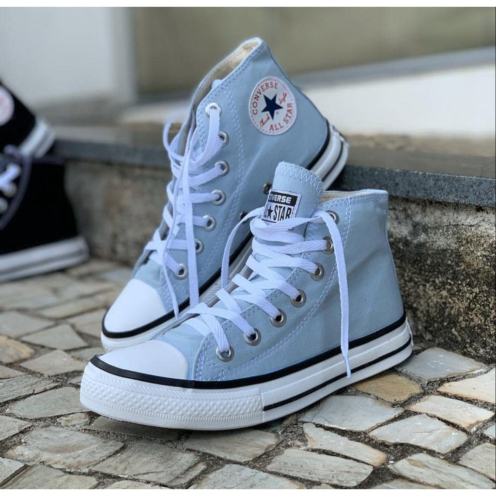 Converse All Star Bota Azul Bebe Shopee Brasil