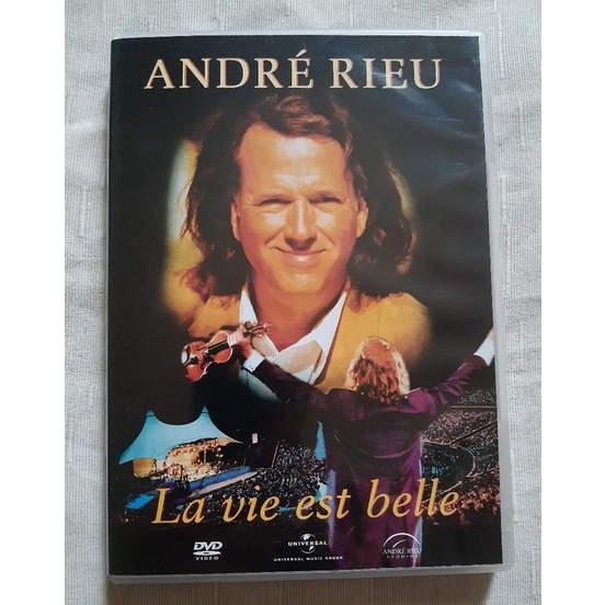 DVD André Rieu - La Vie Est Belle - Muito Bom Estado