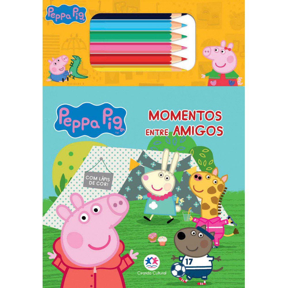 Livro - Peppa Pig: Momentos entre amigos