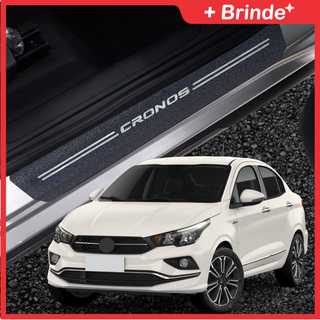 Soleira Fiat Cronos Kit 8 Peças