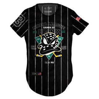 Camiseta Masculina Listrada Super patos Ducks Listrada Mafia League