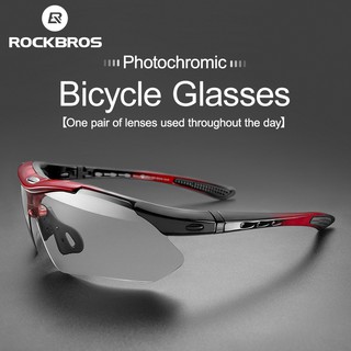 ROCKBROS Óculos De Sol Fotocromático Bicicleta Leve Ciclismo Myopia MTB Mountain UV400 Bike Goggles Acessórios em Oferta na Shopee