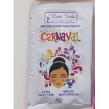 🍕perfection🥨 Mascara Facial Carnaval - Matto Verde
