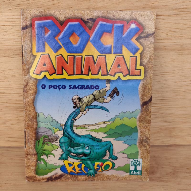 Gibi Rock Animal - Jacaré - Revista Recreio | Shopee Brasil