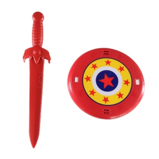 Espada Com Escudo Coleção Heróis Girls Brinquedo Infantil Divertido Barato / Envio Imediato