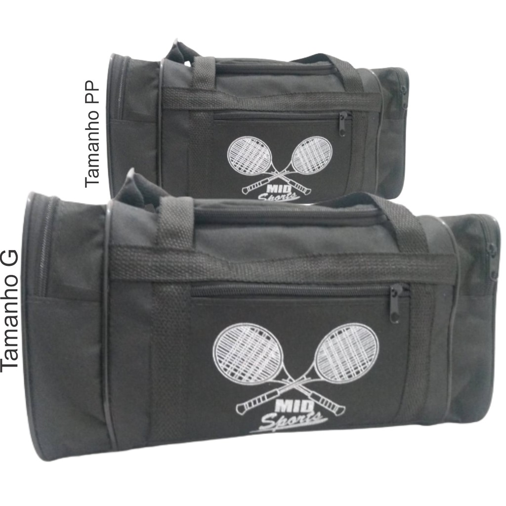 2 Bolsa De Viagem Sacola De Viagem G/PP PRETO