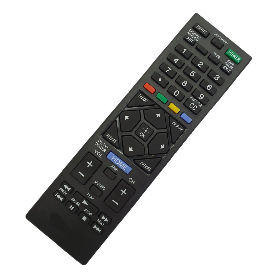 Controle Remoto compatível com Tv Lcd Led Sony Bravia Kdl-32r435a Rm-yd093