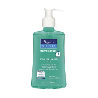 Sabonete Líquido Facial Nupill Derme Control 200ml