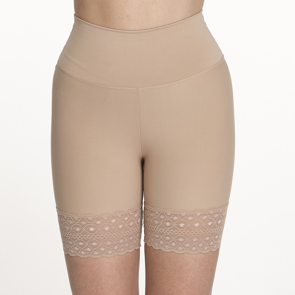 Bermuda Cinta Modeladora Alta Compressão Short Modelador Feminino Opta Compus Pós Parto Não Marca