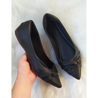 Sapatilha Feminino Bico Fino Napa Nó Lateral Love On Feet Shoes 34 Ao 40 em Oferta na Shopee