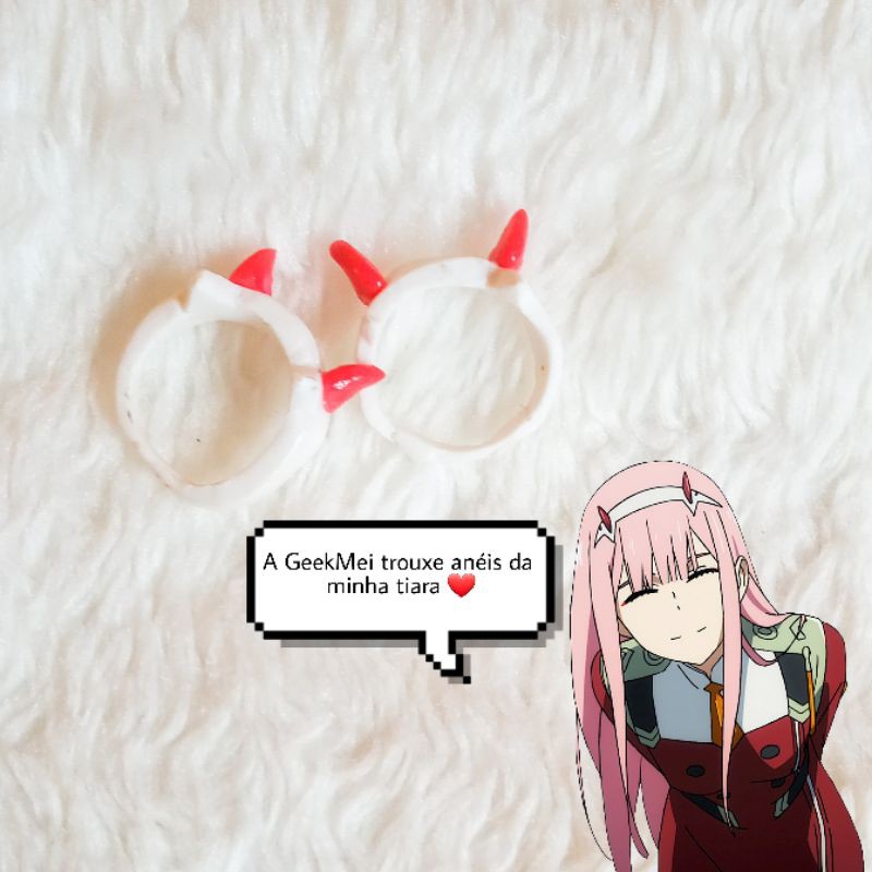 Cosplay Zero Two. Uniforme e/ou Peruca, Anime Darling in the Franxx