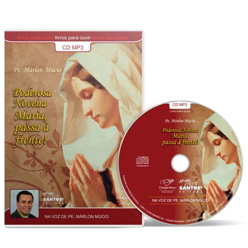 Livro Para Ouvir Poderosa Novena Maria, Passa A Frente-Católico -Artigo Religioso-grátis terço semi novo