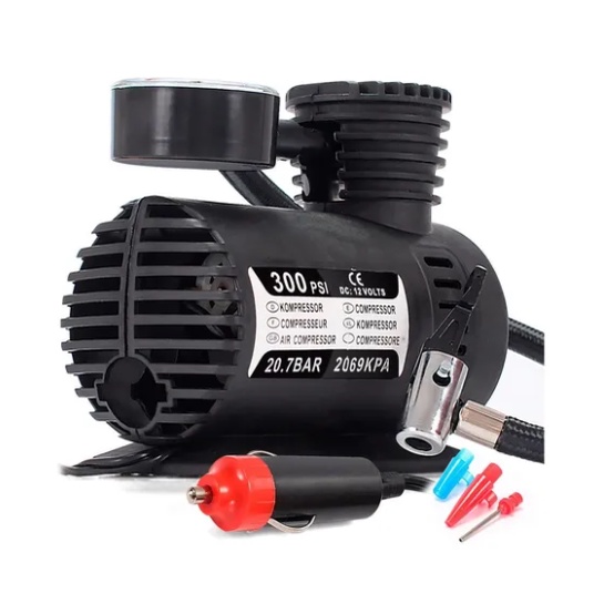 Mini Compressor De Ar 12v Automotivo Pneu Portátil BD9081