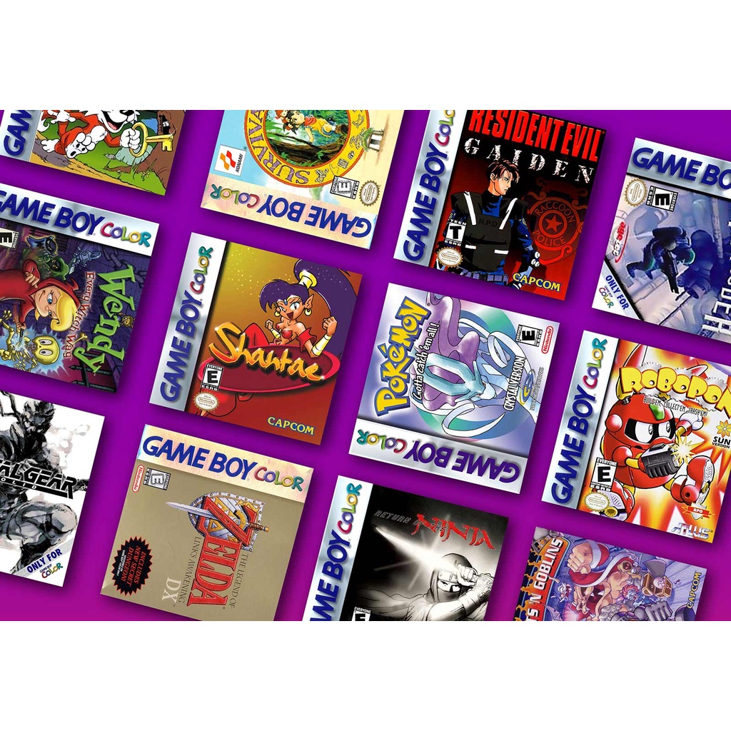 Box Para Jogos Game Boy Color (Nintendo Game Boy Color)