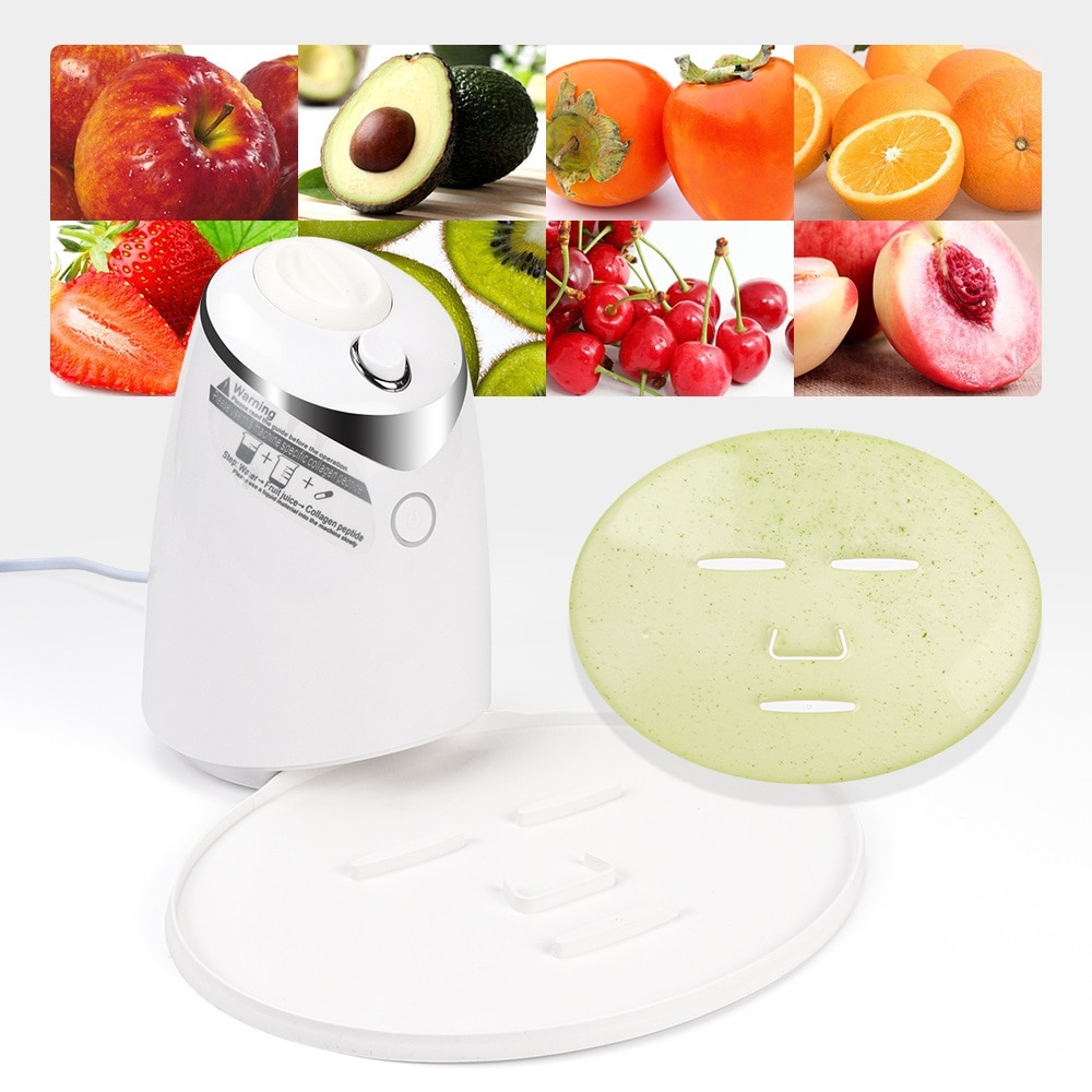 Máquina Para Fazer Máscara Facial Tratamento DIY Automático Frutas