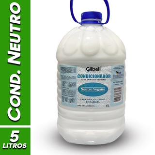 Condicionador 5 Litros Neutro Galão Para Lavatório - Profissional Salão de Beleza - Hidratação Capilar