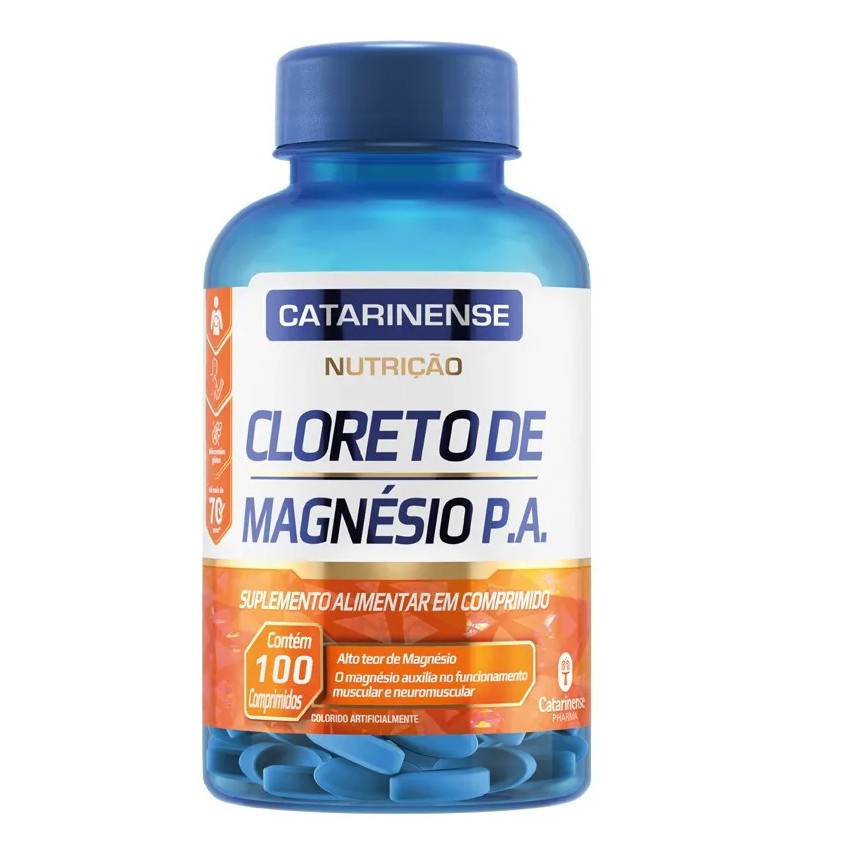 CLORETO DE MAGNÉSIO P.A. CATARINENSE 100 COMPRIMIDOS