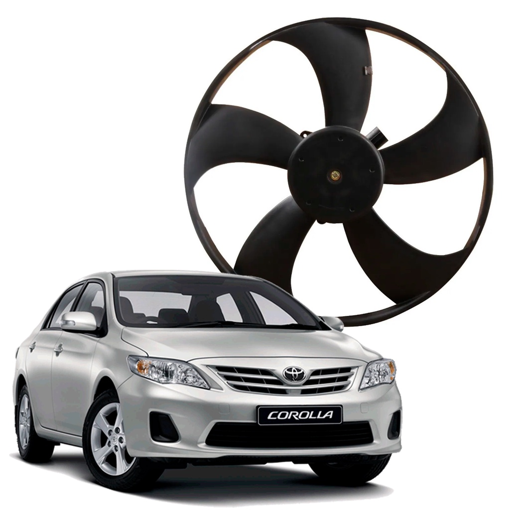 Eletroventilador Ventoinha Radiador Toyota Corolla 09/13