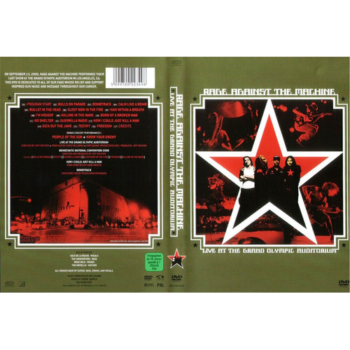 Rage Against The Machine-live At The Grand Olympic Auditoriu