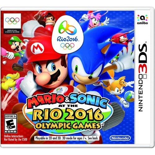 3DS Game Mario & Sonic At The Rio 2016 Olympic Games Novo