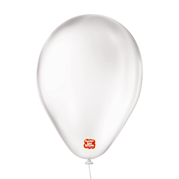 Balão de Festa Basic - Transparente - 6,5" - 50 unidades - Home & Living