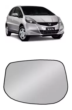 Lente Espelho Refil Retrovisor Honda New Fit 09 10 11 13 14