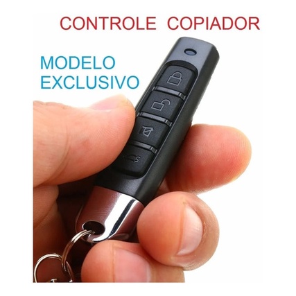 Controle Clone de Portão Eletrônico 433mhz Universal A B C D