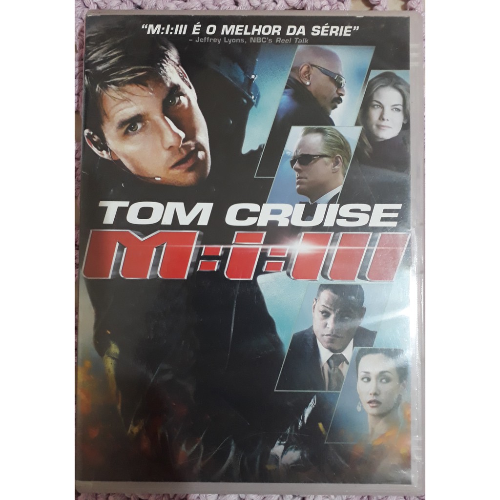 Dvd Missão Impossível 3 Extras Tom Cruise Laurence Michelle