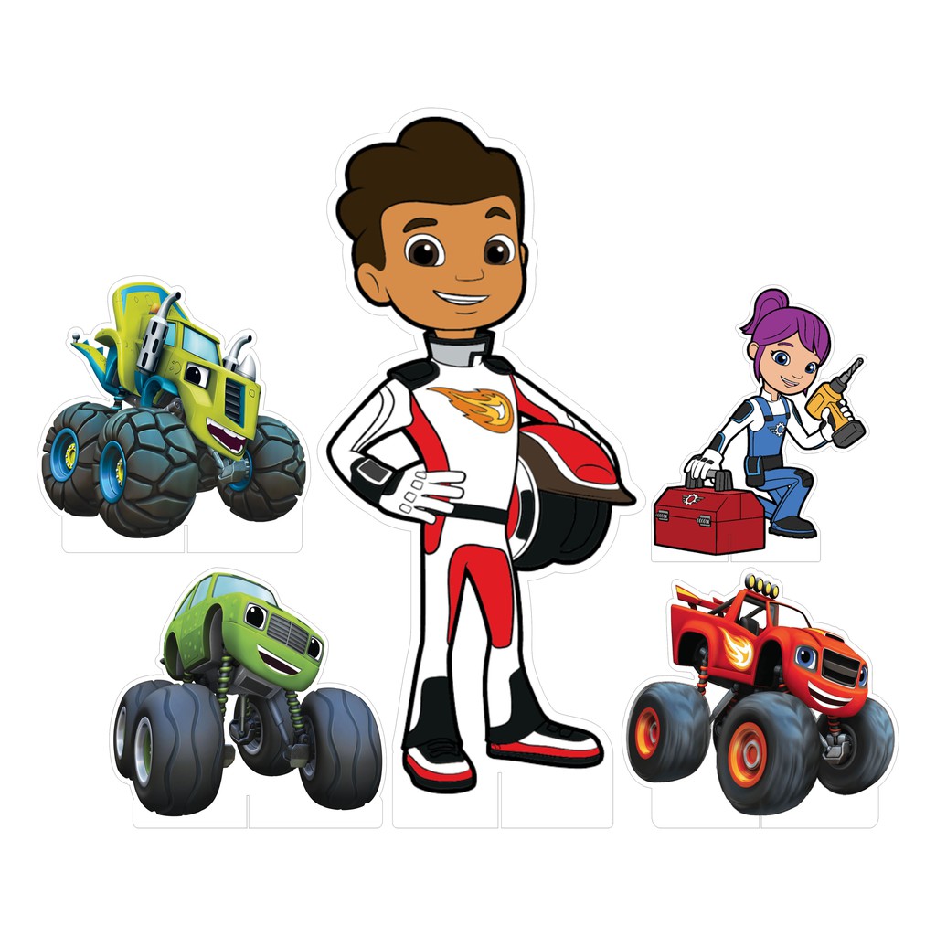 Mini Kit Display Festa Infantil Blaze Monster Machine